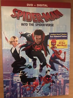 SPIDER MAN INTO THE SPIDER VERSE DVD DIGITAL MOVIE