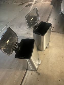 Stainless Steel Trash Cans