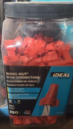 2 Ideal wing wire connectors 250 pack