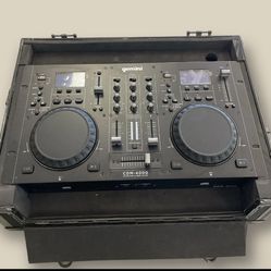 Gemini Sound CDM-4000BT Dual CD USB Media Player With Bluetooth And Mixer