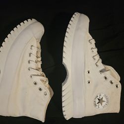 White Chunky Converse