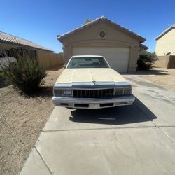 1979 Caprice Front Header Panel