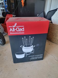 All Clad Fondue Set