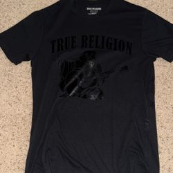 True Religion Black T-Shirt Men’s Small Brand New