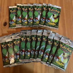 Jungle Pokémon Booster Packs