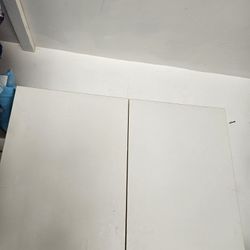 White Wall Cabinet Depht 1 Foot, Width 3 Feet,  2 Feet Tall All Hardware Included Great For Garage, Laundry Room Or Any Room, Great Functioning Doors