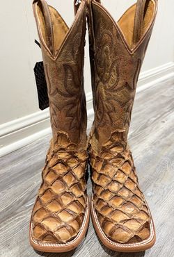 Cody James Genuine Fish boots Men 7D PIRARUCU