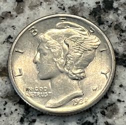 1938 Mercury Dime