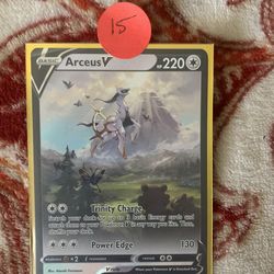 Arceus Pokémon card