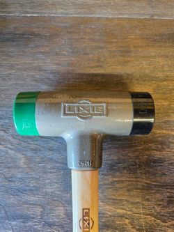 Lixie Deadblow Hammer 250H-MH  2-1/2" Dia. Faces, Hard & Medium