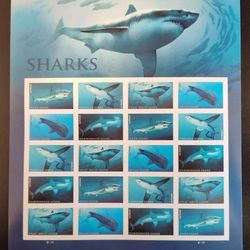 1000 Sharks Forever Stamps