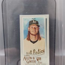 A. J. PUK ROOKIE BASEBALL CARD COLLECTION!!
