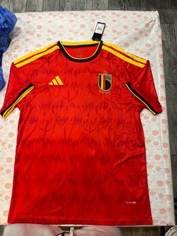 Belgium Home World Cup Soccer Jersey