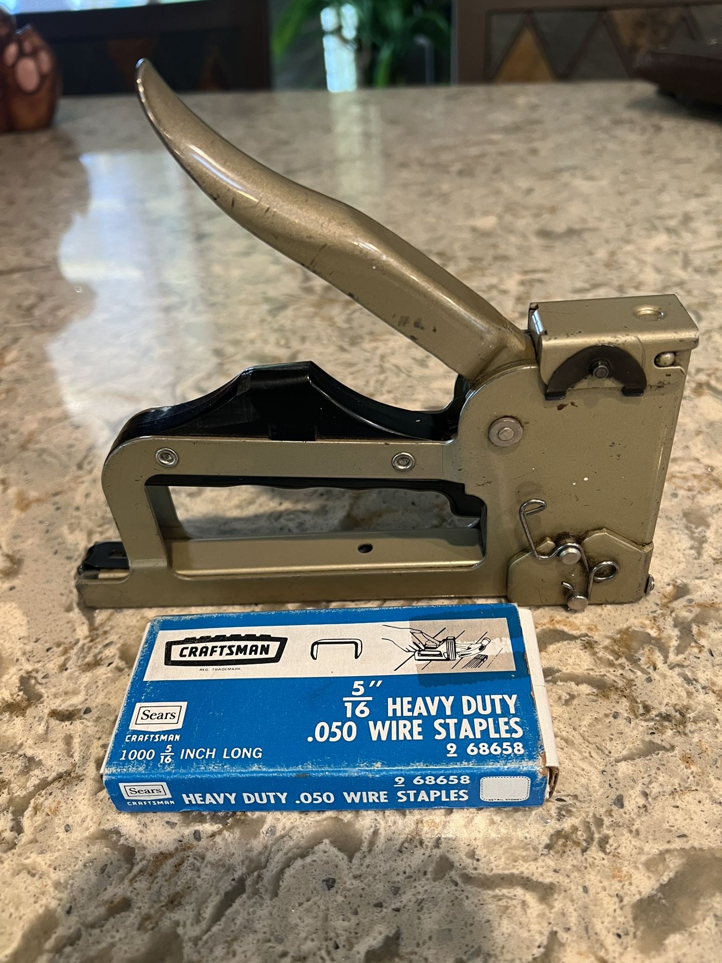 Vintage Craftsman Heavy Duty Staple Gun