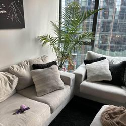 Couch, chair & ottoman 