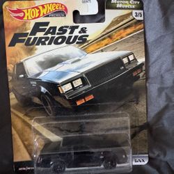 fast and furious car muscle hot wheels Ford lightning and Grand National
