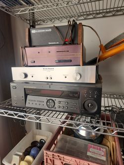 Hifi Equipment- Vintage and a Sony Receiver 