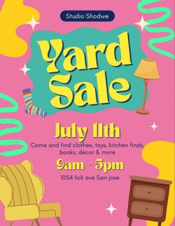 YARD SALE  NOW!!!