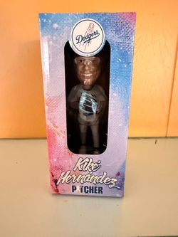 Kike Hernandez Pitching Dodgers Bobblehead