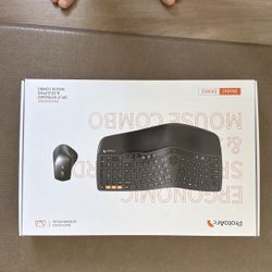 Ergonomic Keyboard & Mouse Combo