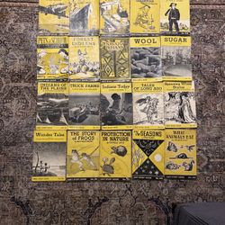 Vintage unit study books