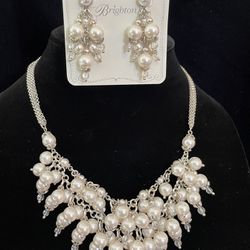 Brighton Pearl-ilious Necklace & Earrings