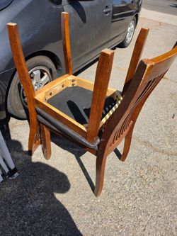Dinner chairs (4 chairs)