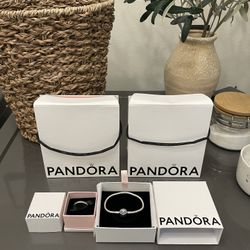 New Pandora Bracelet & Ring 