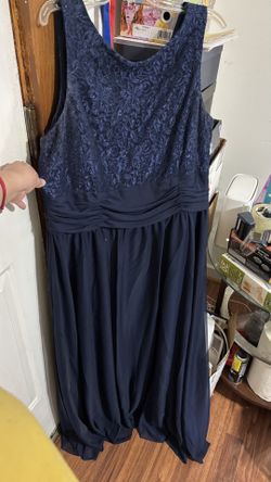 Blue dress