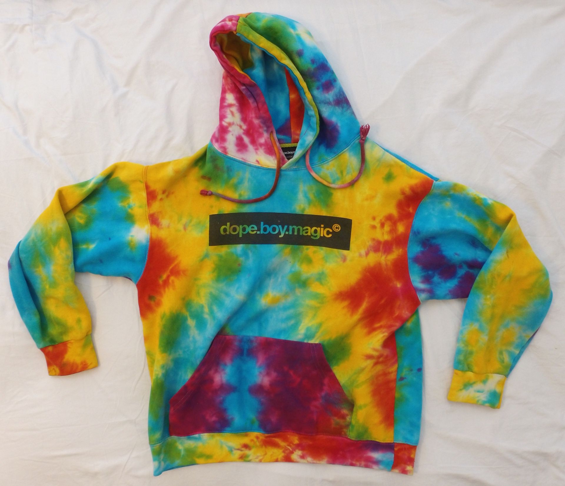 Dope.Boy.Magic tie-dye hoodie