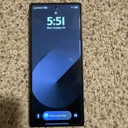 Samsung galaxy Fold Z 6 512gb