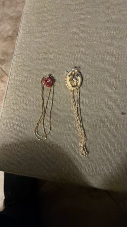 2 necklaces