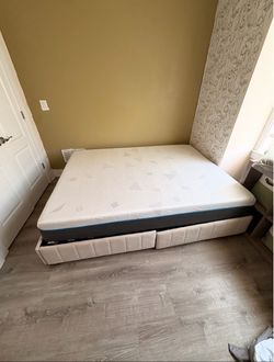 Mattress with Storage Bed Frame