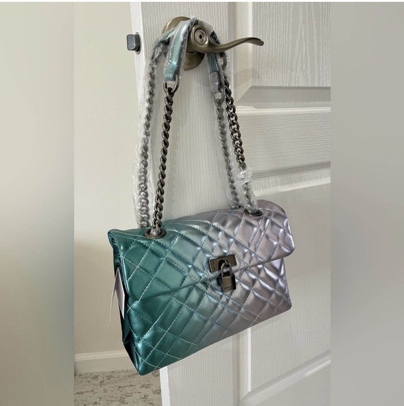 Kurt Geiger Kensington Large Ombré Flap Bag NWT