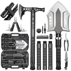 Camping Shovel Axe Outdoor Survival Shovel Set with High Carbon Steel Camping Gear