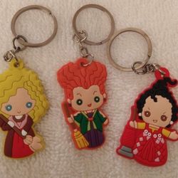 Disney Hocus Pocus Keychain Sets Each Brand New. Fontana Pickup.
