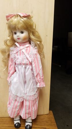 Collectible Porcelain doll 16"