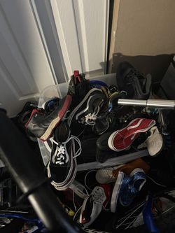 Selling Shoes, Patio Umbrella