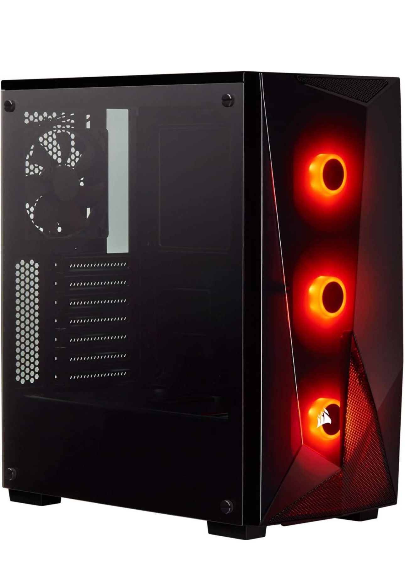 Corsair Carbide Series SPEC-DELTA RGB Mid-Tower ATX Gaming Case, Tempered Glass