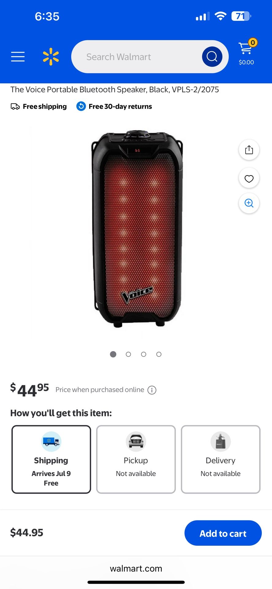 The Voice Bluetooth Speaker With Microphone