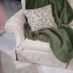 Golden Ethan Allen Designer Sofa