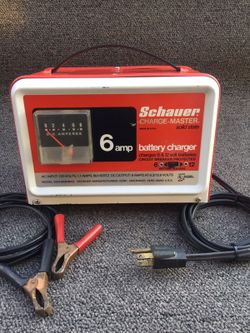 SCHAUER 6V-12V BATTERY CHARGER