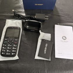 4G Unlocked, Large Buttons, Cell Phone 