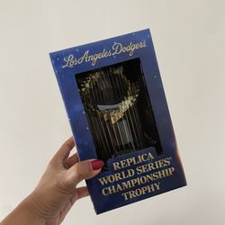 Dodgers World Series Trophy