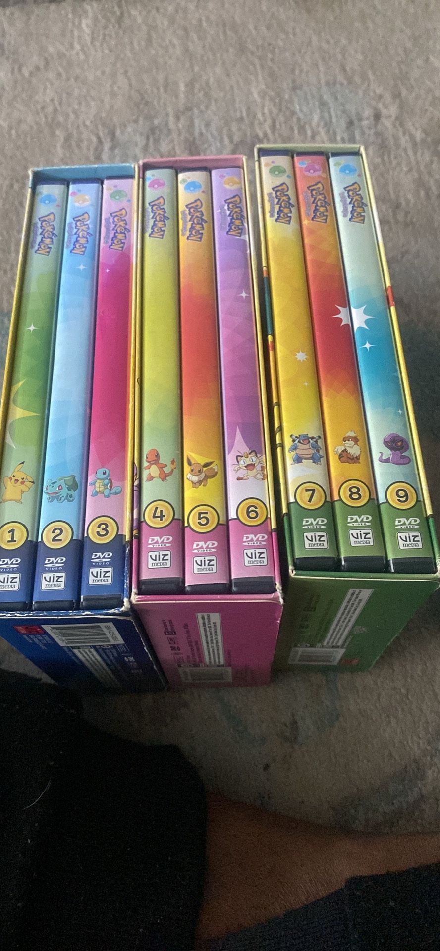 Pokémon Indigo League Full DVD Set
