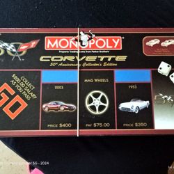 Corvette Monopoly Game 