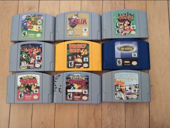 Nintendo 64 Game Carts