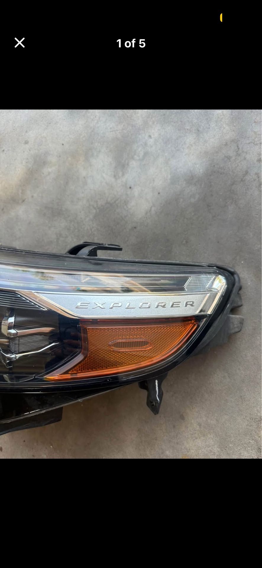 2020-2024 Ford Explorer Driver Side Headlight 