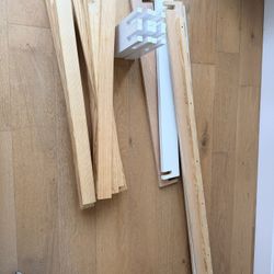 Helix Twin White Wood Frame 