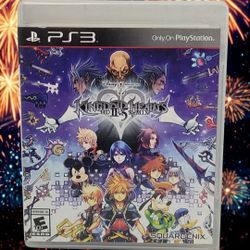 PS3 Kingdom Hearts HD 2.5 ReMIX Sony PlayStation 3 Remastered HD Version Sequel. Complete With Manual. Very Good Condition. The item in the image is t